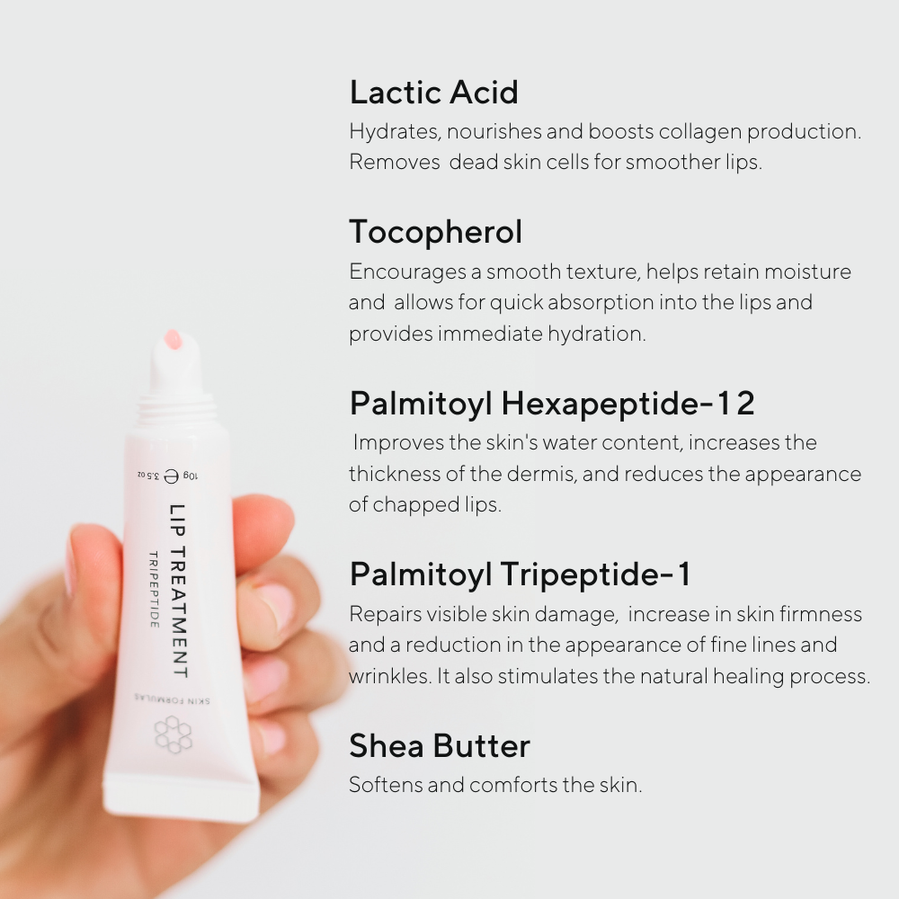 Lip Treatment
Tripeptide - 10ml