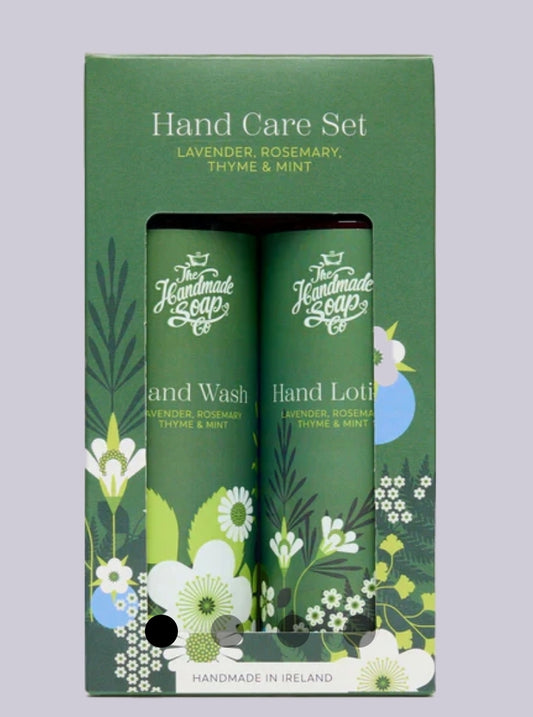 Hand Wash & Lotion Set - Lavender, Rosemary, Thyme & Mint | 250ml