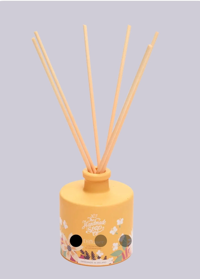 Reed Fragrance Diffuser - Lemongrass & Cedarwood | 200ml