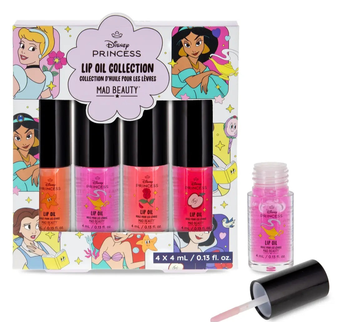 Mad Beauty Disney Princess - Lip Oil Collection