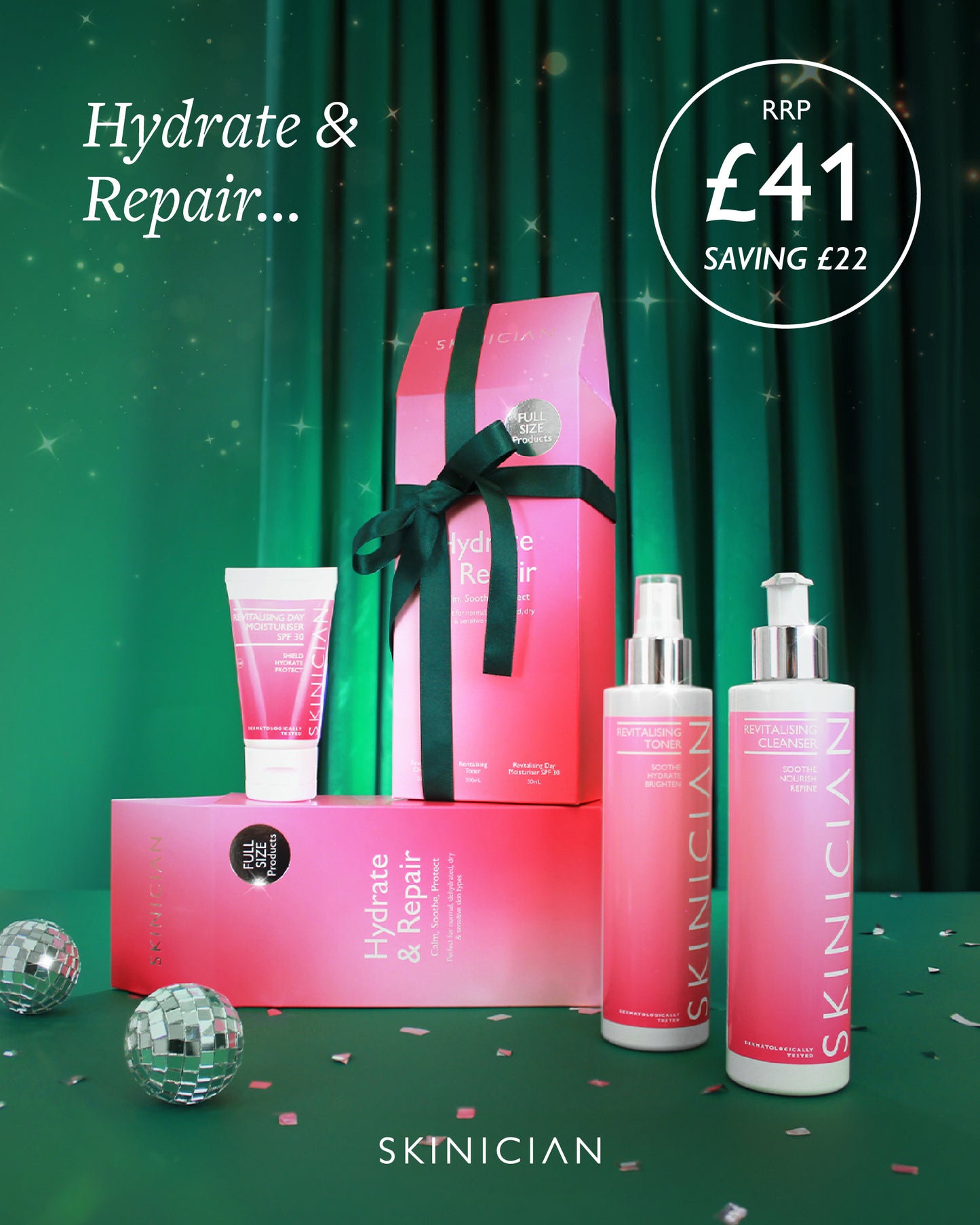 The Hydrate and Repair Christmas Gift Set
