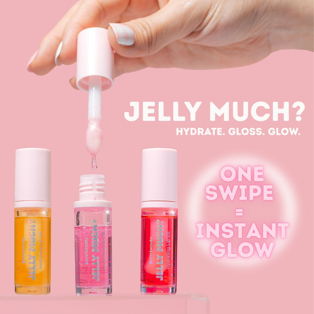 Jelly Much? Hydrating Lip Oil - Rose Glow