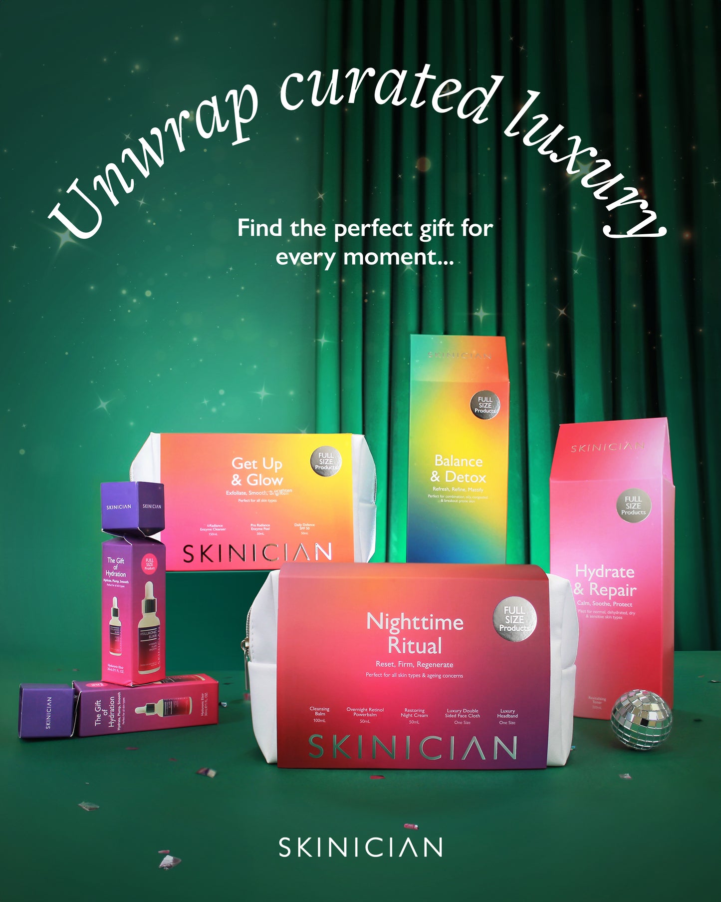 The Get Up and Glow Christmas Gift Set