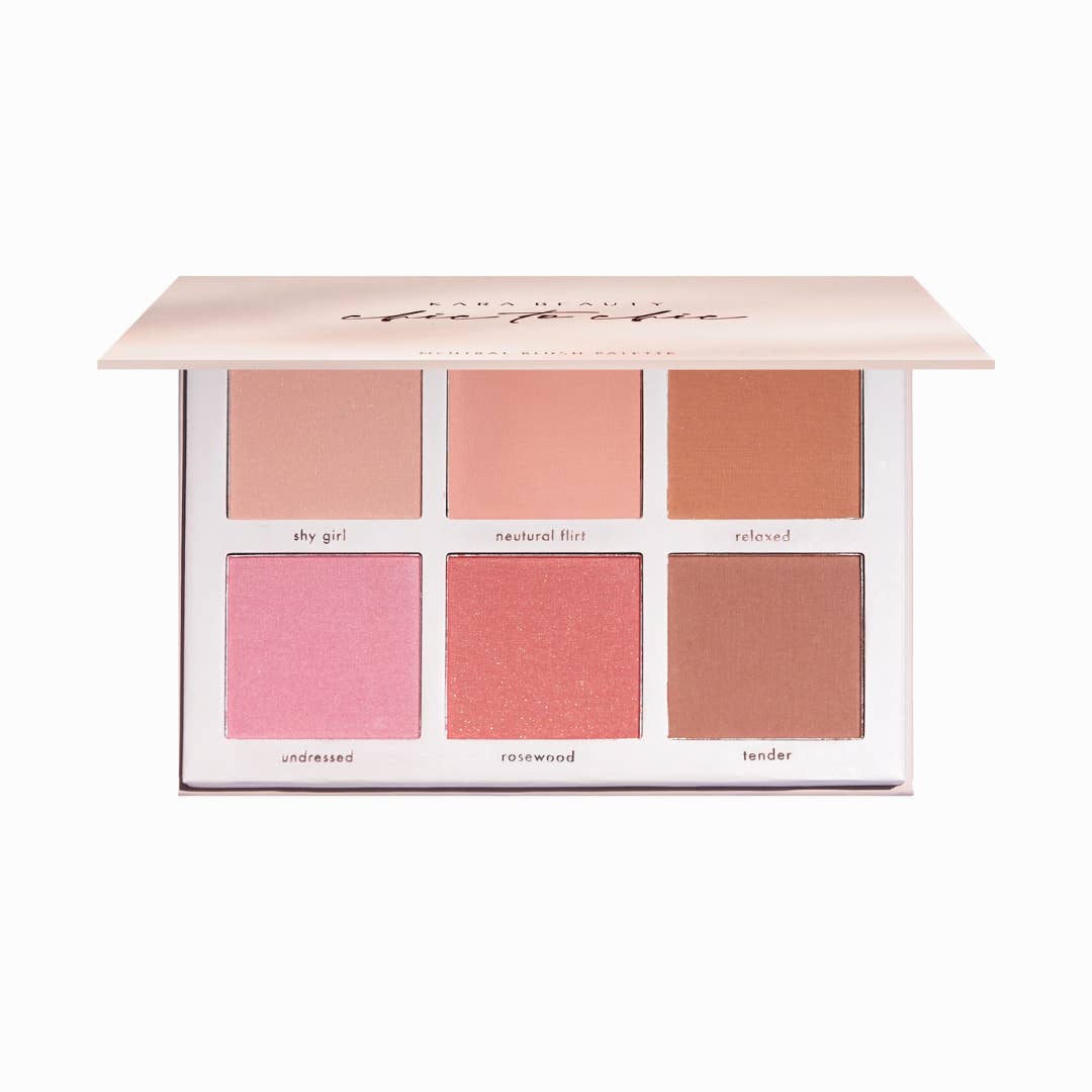 Chic To Chic 6-Pan Neutral Blush Palette - Vegan
