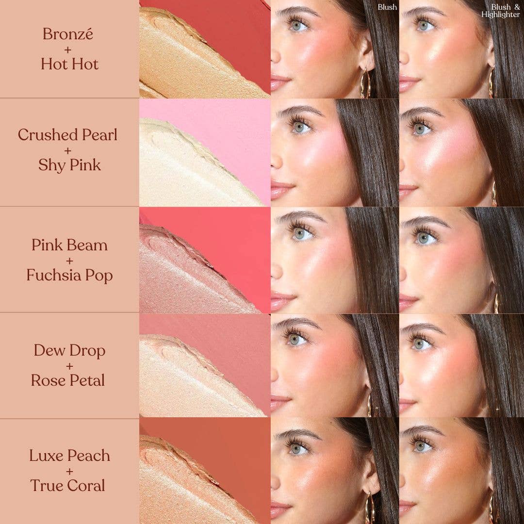 Blush N' Beam (Crushed Pearl/Shy Pink)