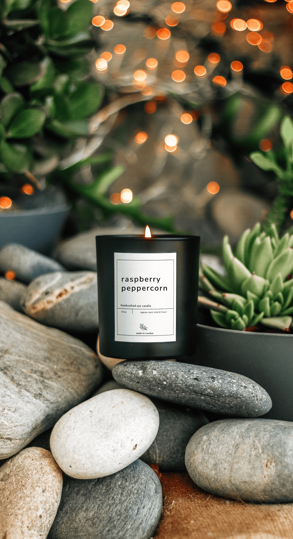DEN PERFECT Raspberry Peppercorn Candle