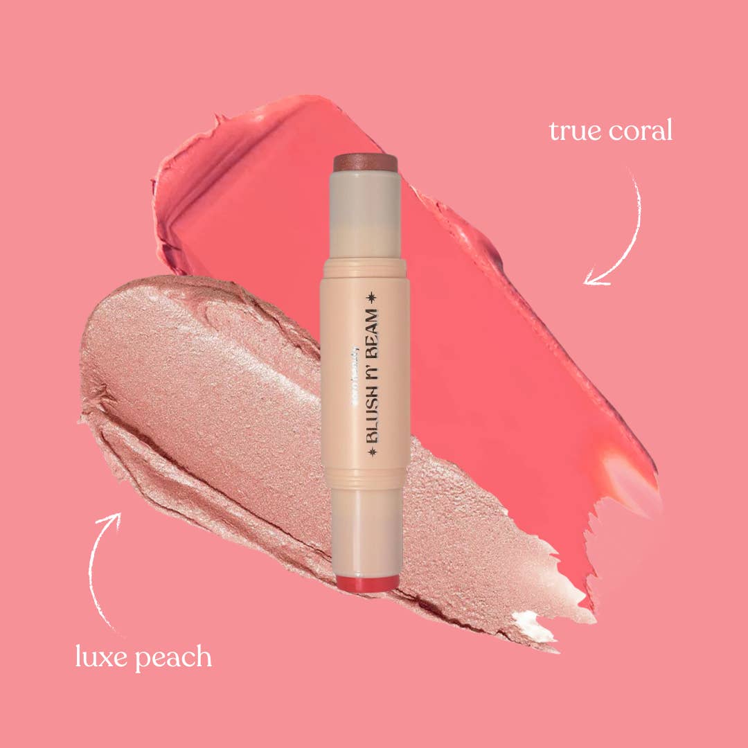 Blush N' Beam (Luxe Peach/True Coral)