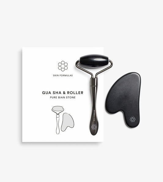 GUA SHA & ROLLER Pure Bian Stone