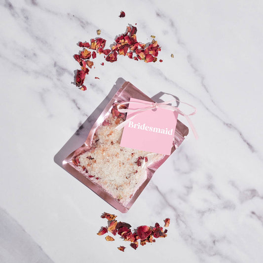 Bridesmaid Mini Bath Soak Pouch