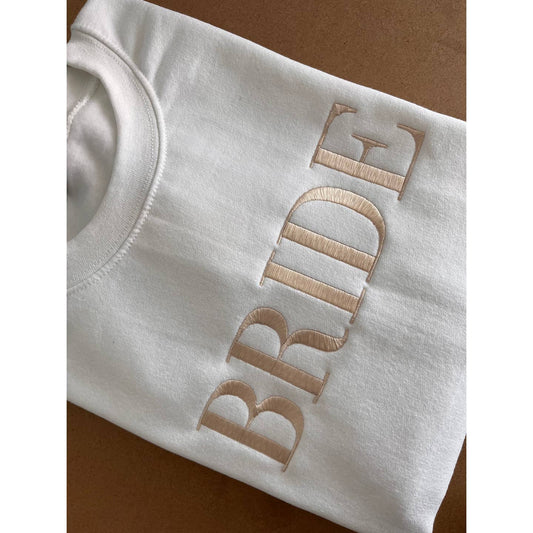 Bride Embroidered Sweatshirt | Vintage Fit