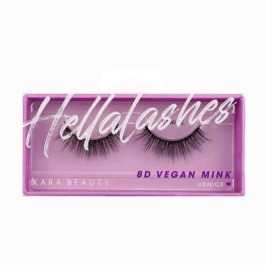 KARA BEAUTY Hellalashes 8D Faux Mink False Eyelashes - Style Venice
