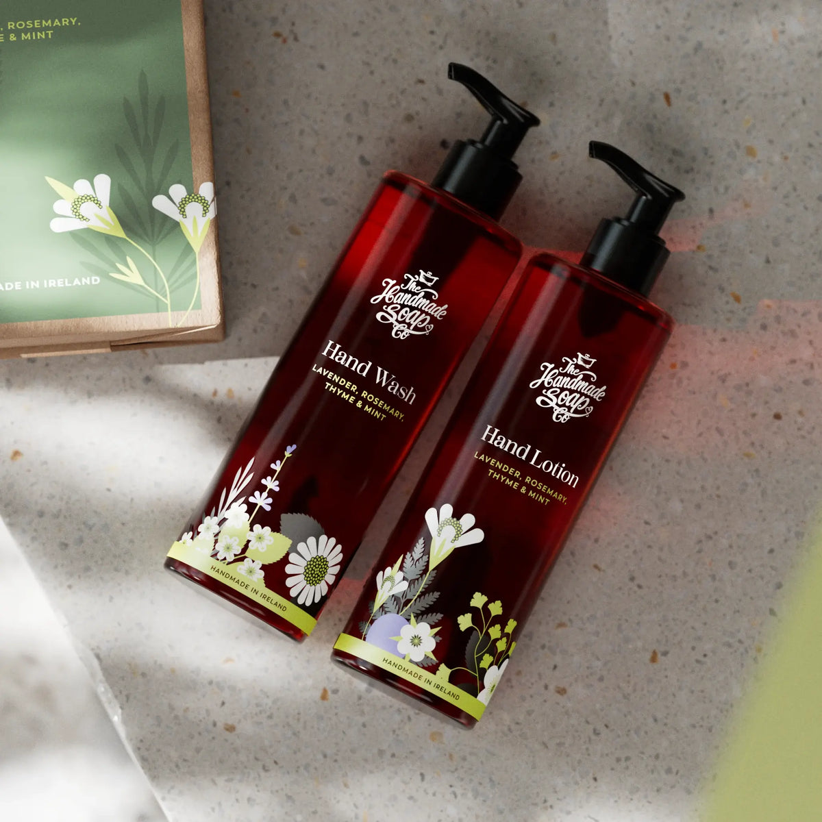 Hand Wash & Lotion Set - Lavender, Rosemary, Thyme & Mint | 250ml