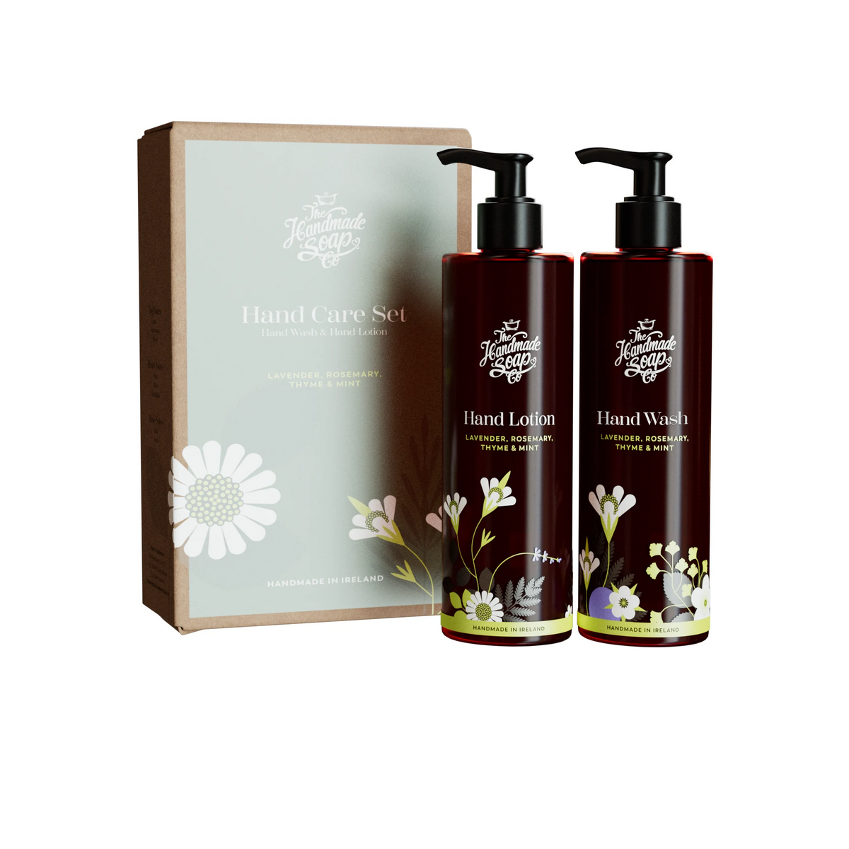 Hand Wash & Lotion Set - Lavender, Rosemary, Thyme & Mint | 250ml