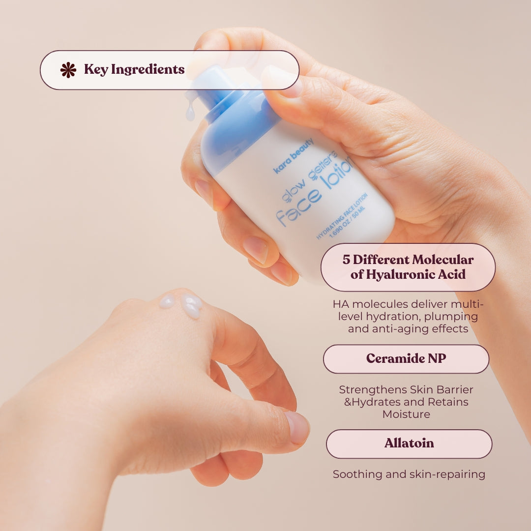 Glow Getters Hydrating Face Lotion Advanced Korean Skincare