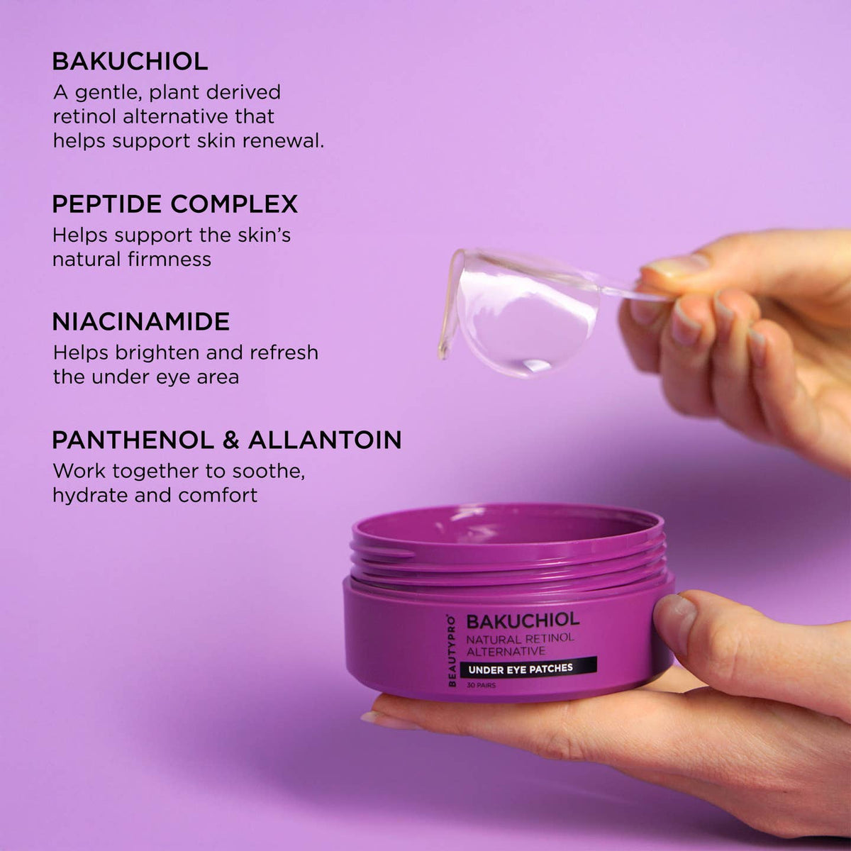 BEAUTYPRO Bakuchiol Under Eye Mask