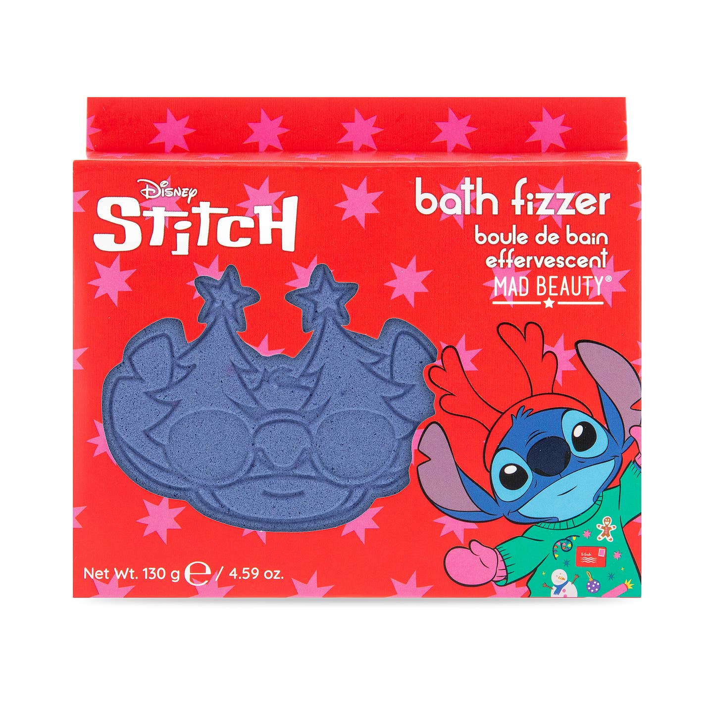 Disney Stitch At Christmas Single Fizzer