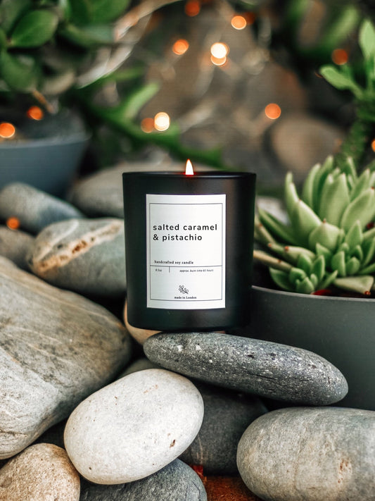 Salted Caramel & Pistachio Candle