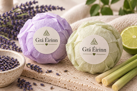 Grá Éirinn Lavender Himalayan Salt Bath Bomb 180g - Relax