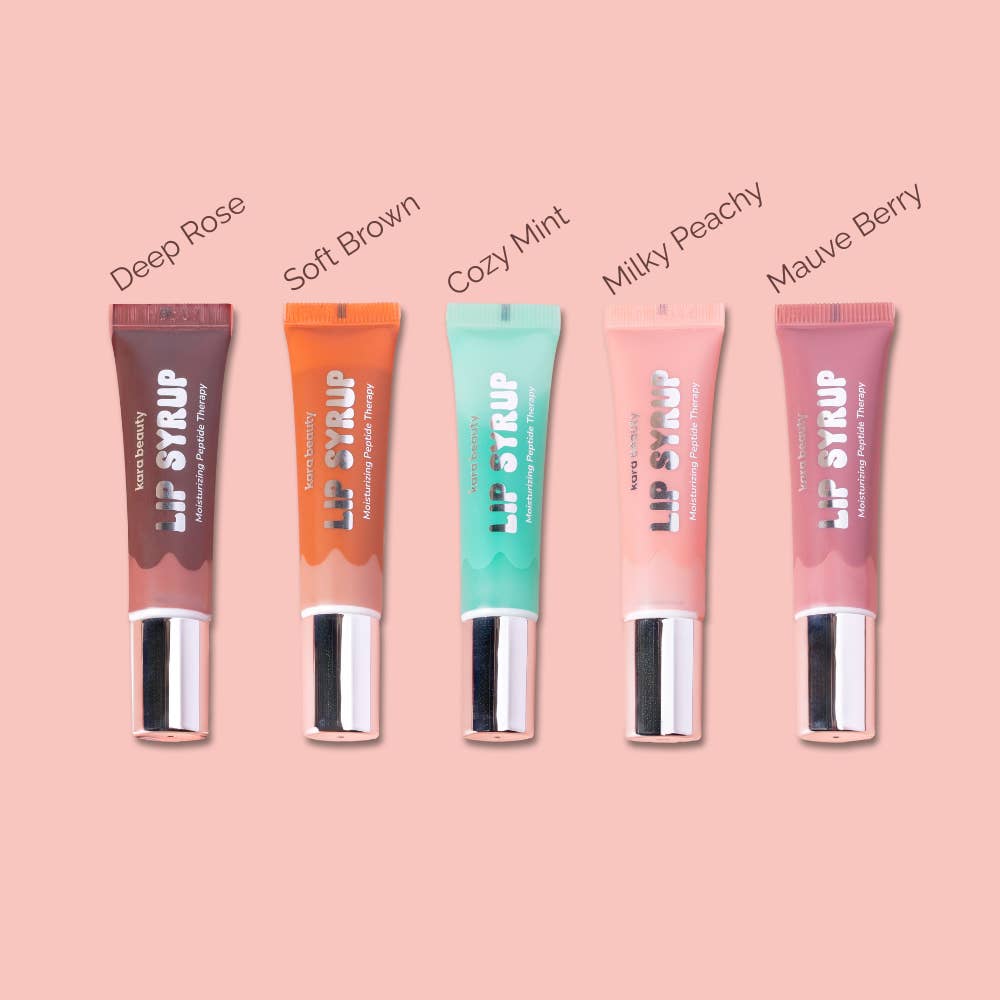 Lip Syrup Moisturizing Peptide Therapy Lip Gloss Cozy Mint