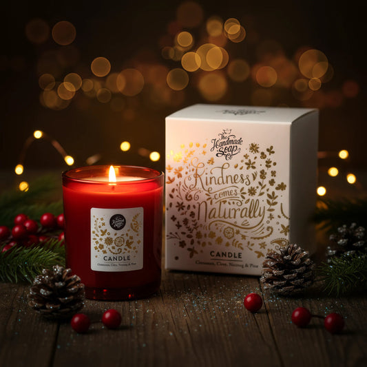 Limited Edition Soy Candle - Cinnamon, Clove, Nutmeg + Pine | 160g