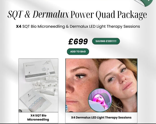 The SQT Bio Microneedling and Dermalux Power Quad